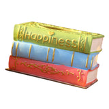 Maxbell Resin Tissue Box Decorative Paper Box Creative Napkin Case for Dorm Bar Cafe Green
