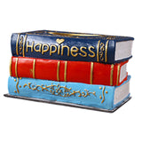 Maxbell Resin Tissue Box Decorative Paper Box Creative Napkin Case for Dorm Bar Cafe Blue
