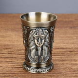 Maxbell Shot Glass Novelty 30ml Wine Goblet for Party Cocktail Drinkware Accessories gold