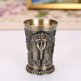 Maxbell Shot Glass Novelty 30ml Wine Goblet for Party Cocktail Drinkware Accessories gold