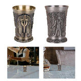 Maxbell Shot Glass Novelty 30ml Wine Goblet for Party Cocktail Drinkware Accessories gold