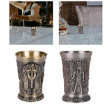 Maxbell Shot Glass Novelty 30ml Wine Goblet for Party Cocktail Drinkware Accessories gold
