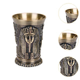 Maxbell Shot Glass Novelty 30ml Wine Goblet for Party Cocktail Drinkware Accessories gold