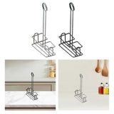 Maxbell Spice Storage Racks with Table Number Holder Storage Basket Seasoning Holder Argent