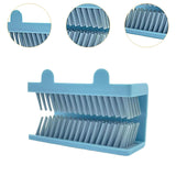 Maxbell Shower Drain Hair Catcher Wall Mounted Hair Collector for Kitchen Hotel Home Blue