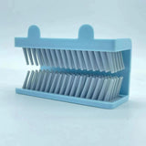 Maxbell Shower Drain Hair Catcher Wall Mounted Hair Collector for Kitchen Hotel Home Blue