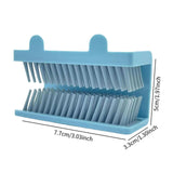 Maxbell Shower Drain Hair Catcher Wall Mounted Hair Collector for Kitchen Hotel Home Blue