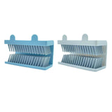 Maxbell Shower Drain Hair Catcher Wall Mounted Hair Collector for Kitchen Hotel Home Blue