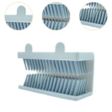 Maxbell Shower Drain Hair Catcher Wall Mounted Hair Collector for Kitchen Hotel Home White