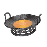 Maxbell Sashimi Tray Snack Japanese Sushi Plate for Dining Room Tea House Restaurant black 25.5cmx11.5cm