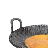 Maxbell Sashimi Tray Snack Japanese Sushi Plate for Dining Room Tea House Restaurant black 25.5cmx11.5cm