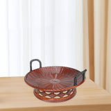 Maxbell Sashimi Tray Snack Japanese Sushi Plate for Dining Room Tea House Restaurant brown 25.5cmx11.5cm