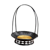Maxbell Sashimi Tray Snack Japanese Sushi Plate for Dining Room Tea House Restaurant black 25.5cmx35cm