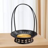 Maxbell Sashimi Tray Snack Japanese Sushi Plate for Dining Room Tea House Restaurant black 25.5cmx35cm
