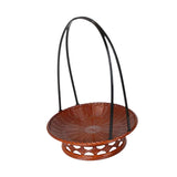 Maxbell Sashimi Tray Snack Japanese Sushi Plate for Dining Room Tea House Restaurant brown 25.5cmx35cm