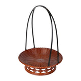 Maxbell Sashimi Tray Snack Japanese Sushi Plate for Dining Room Tea House Restaurant brown 25.5cmx35cm