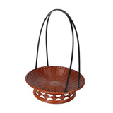 Maxbell Sashimi Tray Snack Japanese Sushi Plate for Dining Room Tea House Restaurant brown 25.5cmx35cm