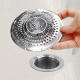 Maxbell Drain Hair Catcher Zinc Alloy Bathtub Drain Strainer for Tub Toilet Bathroom