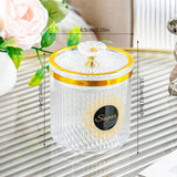 Maxbell Food Storage Container Nuts Canister for Serving Tea Cookies Pasta sugar label clear