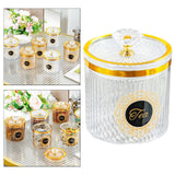 Maxbell Food Storage Container Nuts Canister for Serving Tea Cookies Pasta sugar label clear