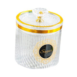 Maxbell Food Storage Container Nuts Canister for Serving Tea Cookies Pasta sugar label clear