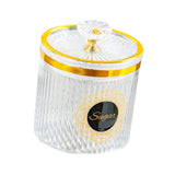 Maxbell Food Storage Container Nuts Canister for Serving Tea Cookies Pasta sugar label clear