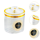 Maxbell Food Storage Container Nuts Canister for Serving Tea Cookies Pasta sugar label clear