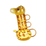 Maxbell Giraffe Teapot Tea Cup Set for Boys Girls Drinking Cup for Office Table Home