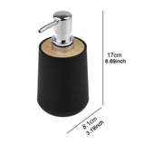Maxbell Soap Dispenser with Towel Stylish Lotion Pump Bottle for Home Vanity Kitchen black red fish