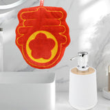 Maxbell Soap Dispenser with Towel Sturdy Lotion Dispenser for Kitchen Bedroom Vanity white chun word