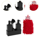 Maxbell Liquid Hand Soap Dispenser Set with Hand Towel Drain for Sink Hotel Bathroom