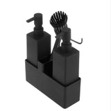Maxbell Liquid Hand Soap Dispenser Set with Hand Towel Drain for Sink Hotel Bathroom