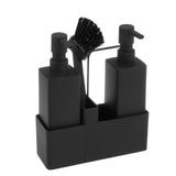 Maxbell Liquid Hand Soap Dispenser Set with Hand Towel Drain for Sink Hotel Bathroom