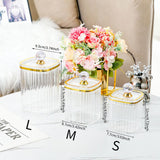 Maxbell 3Pcs Appetizer Food Bowl Airtight Food Storage Container for Dining Room Nut Clear Big Diamond