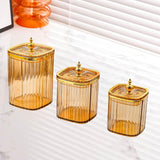 Maxbell 3Pcs Appetizer Food Bowl Airtight Food Storage Container for Dining Room Nut Amber Tower Bead