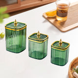 Maxbell 3Pcs Appetizer Food Bowl Airtight Food Storage Container for Dining Room Nut Green Tower Bead