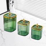 Maxbell 3Pcs Appetizer Food Bowl Airtight Food Storage Container for Dining Room Nut Green Tower Bead