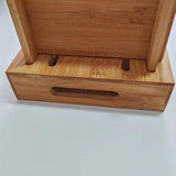 Maxbell Bamboo Bread Slicer Kitchen Accessories Bread Cutter for Bagels Cakes Bakery