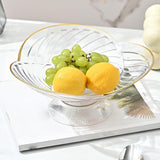 Maxbell Fruit Bowl with Draining Holes for Table Countertop Dinning Room Living Room white