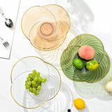 Maxbell Fruit Bowl with Draining Holes for Table Countertop Dinning Room Living Room white