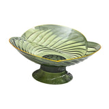 Maxbell Fruit Bowl with Draining Holes for Table Countertop Dinning Room Living Room green
