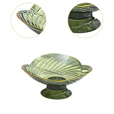 Maxbell Fruit Bowl with Draining Holes for Table Countertop Dinning Room Living Room green