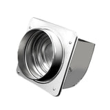 Maxbell Kitchen Smoke Backflow Preventer Sturdy Range Hood Part for Kitchen Bathroom