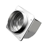 Maxbell Kitchen Smoke Backflow Preventer Sturdy Range Hood Part for Kitchen Bathroom