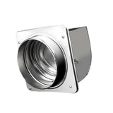 Maxbell Kitchen Smoke Backflow Preventer Sturdy Range Hood Part for Kitchen Bathroom