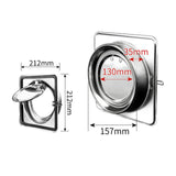 Maxbell Stainless Steel Range Hood Valve Stable Range Hoods Check Valve for Bathroom 21.2cmx21.2cm