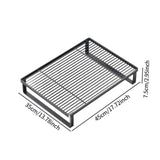 Maxbell Pot Rack Base Bracket Multipurpose Stoves Top Cover for Pantry Closet Cooker