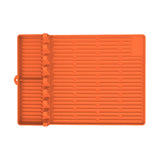 Maxbell BBQ Protection Pad Grill Utensil Holder for Outdoor BBQ Tool Cooking Kitchen Orange