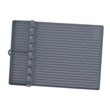 Maxbell BBQ Protection Pad Grill Utensil Holder for Outdoor BBQ Tool Cooking Kitchen Gray