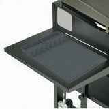Maxbell BBQ Protection Pad Grill Utensil Holder for Outdoor BBQ Tool Cooking Kitchen Gray